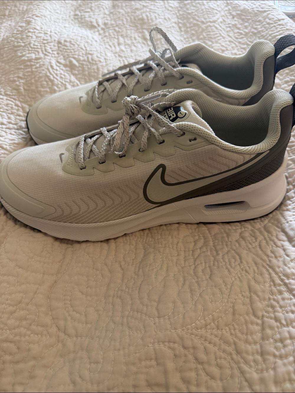 Nike Men’s interact Sneakers - Light Gray and White